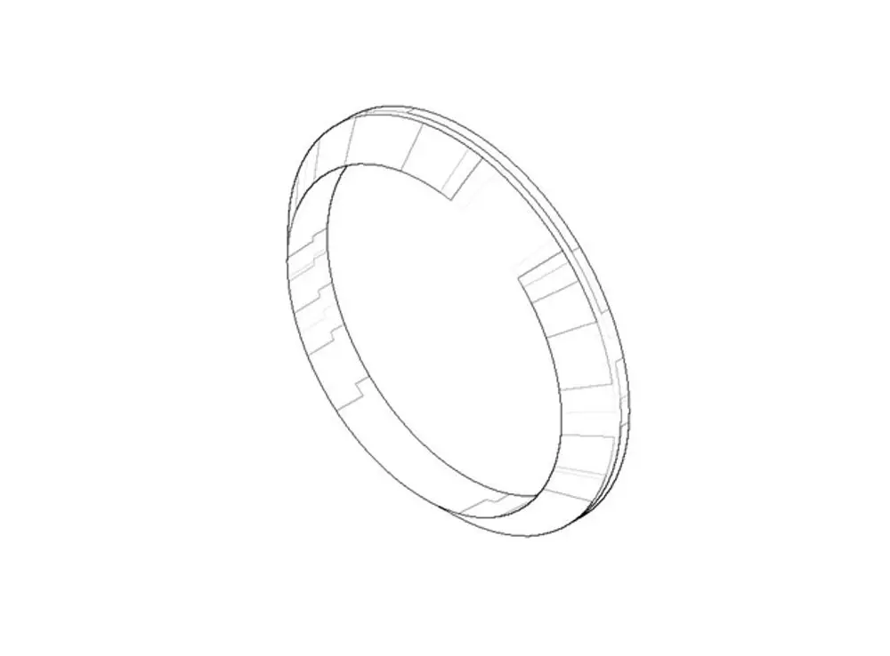 DORNBRACHT Dichtung ERSATZTEILE 091403007 D. 59,0 x D. 49,5 x 7,5 mm, 09140300790 Galeriebild 1